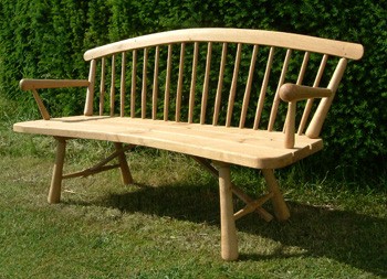 Oak bench